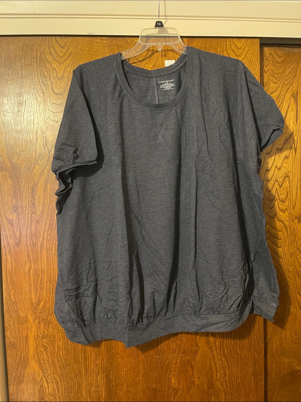 Lane Bryant NWT navy Crewneck Short Sleeve Shirt